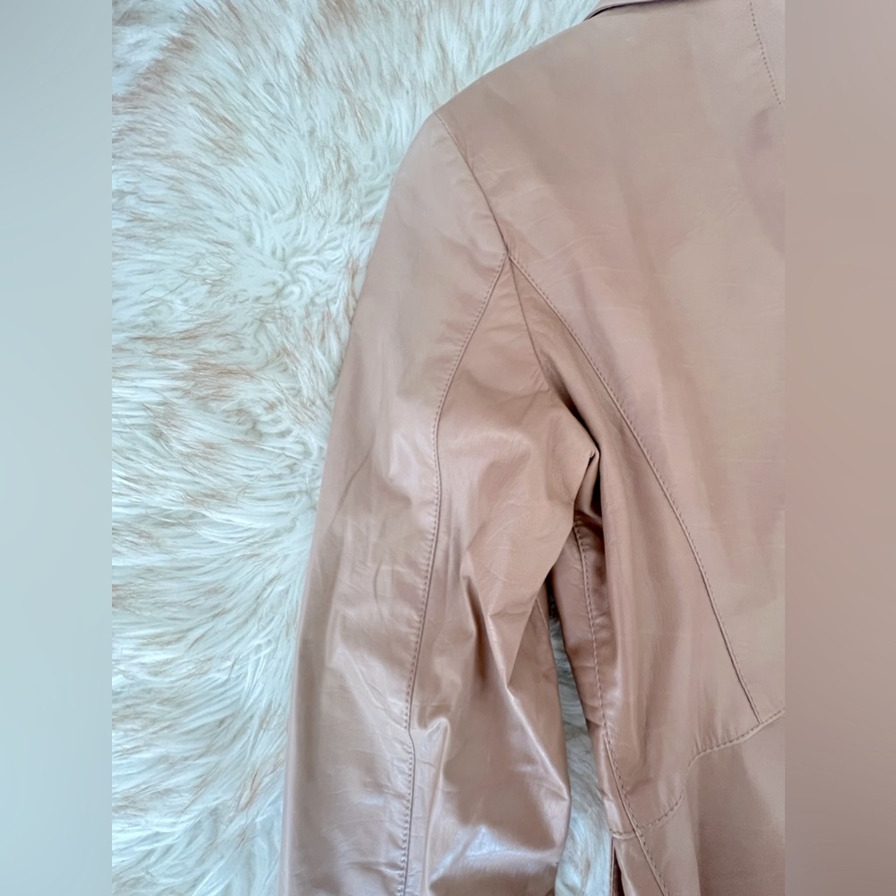 Prada Leather Jacket Blazer - image 7